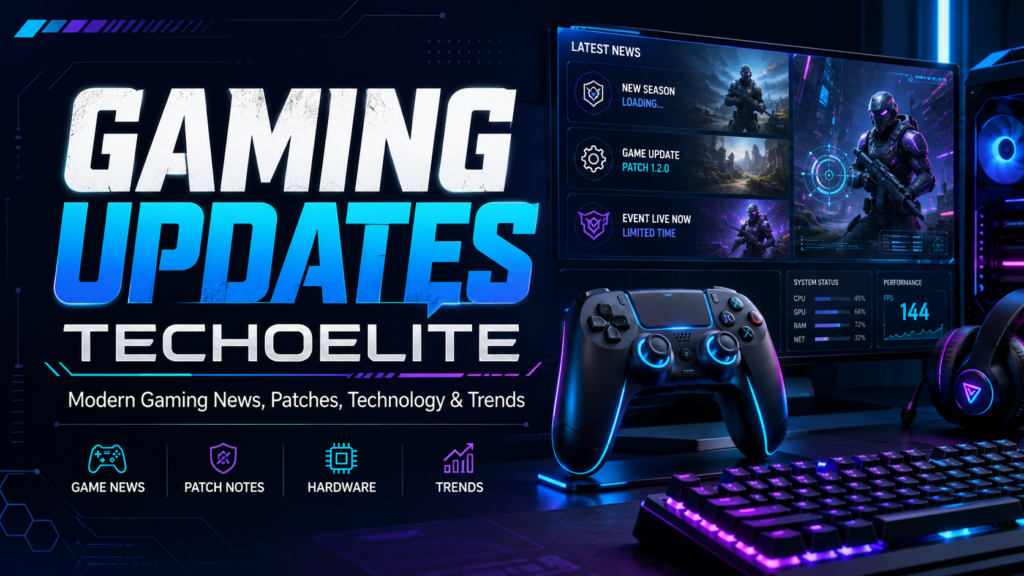 gaming updates techoelite