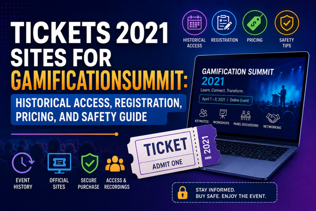 tickets 2021 sites for gamificationsummit