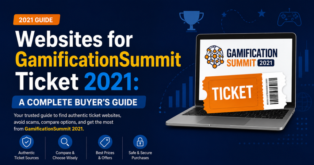 websites for gamificationsummit ticket 2021