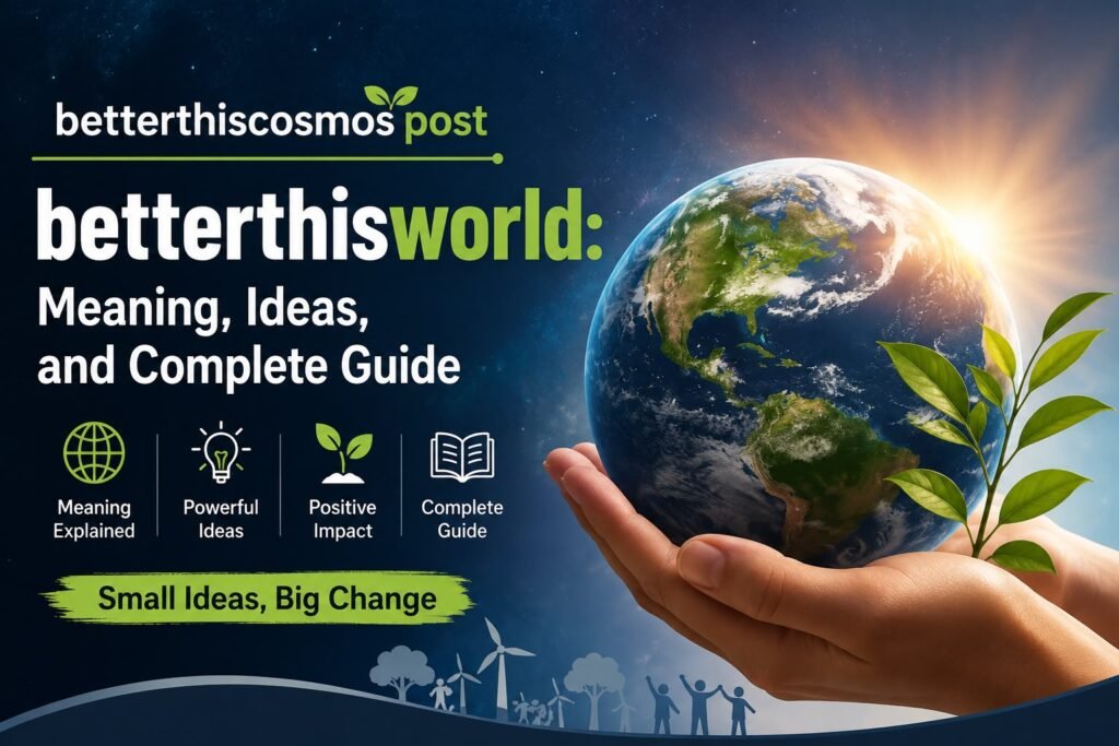 betterthiscosmos post betterthisworld: Meaning, Ideas, and Complete Guide betterthiscosmos post betterthisworld
